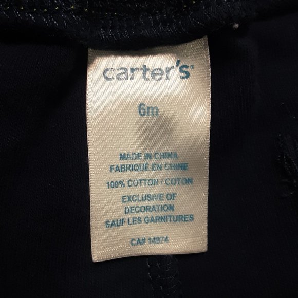 ❄️ 6m | Carter's | "Vehicle" Baby Pants - Picture 3 of 3
